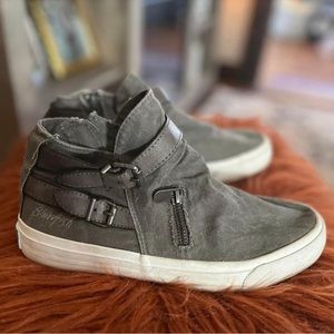 Olive green blowfish brand high tops